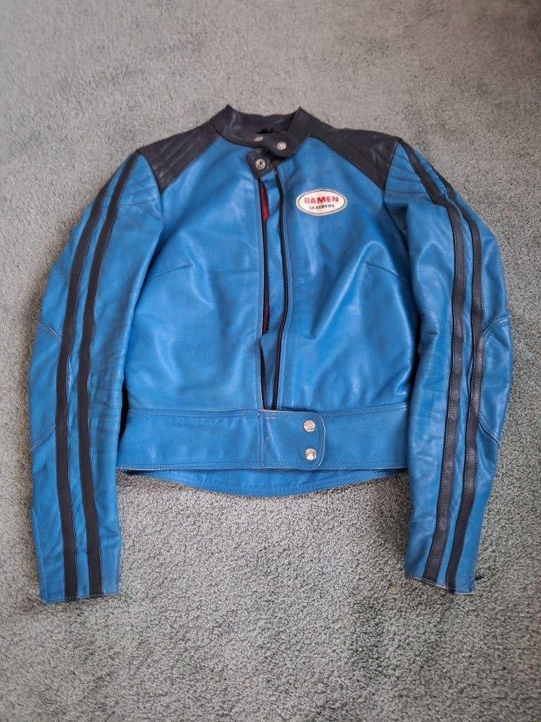 Te koop: Vintage dames motorjas, Ophalen, Damen Leathers, Jas | leer, Dames