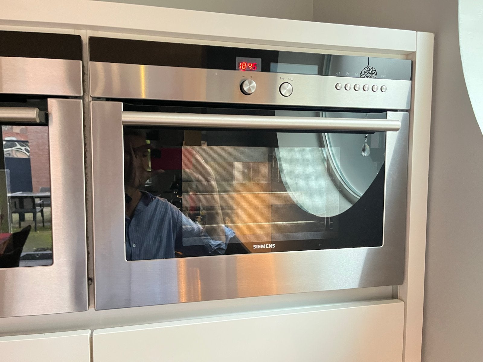 Siemens Stoomoven - type HLHB26, 45 tot 50 cm, Gebruikt, Siemens, Ophalen of Verzenden