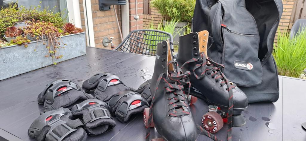 OTRS Roller Skates Maat 38 met bescherming en tas, Ophalen of Verzenden