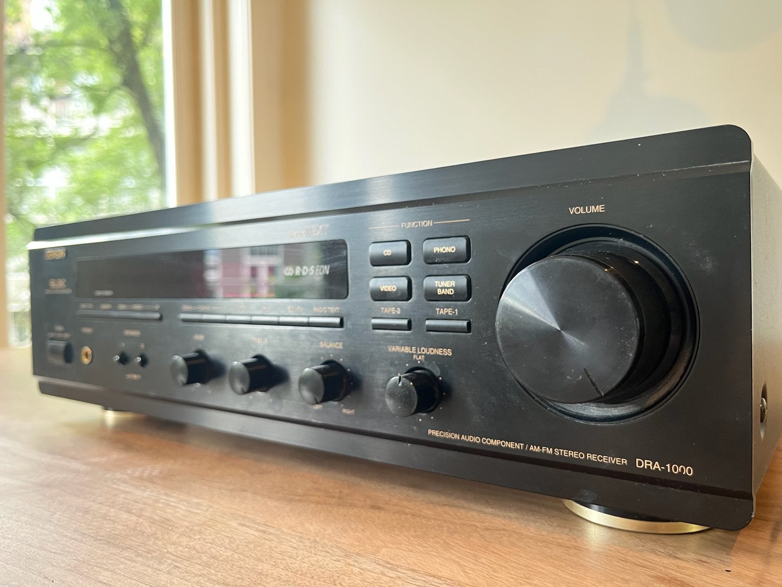 Denon DRA-1000 SLDC AM/FM Stereo Receiver met afstandsbedien, Ophalen, Denon, Zo goed als nieuw, 60 tot 120 watt