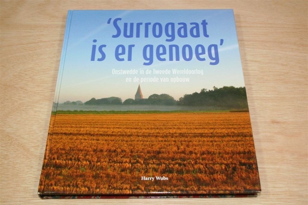 \'Surrogaat Is Er Genoeg\' — Onstwedde in WOII [H. Wubs], Ophalen of Verzenden, Zo goed als nieuw