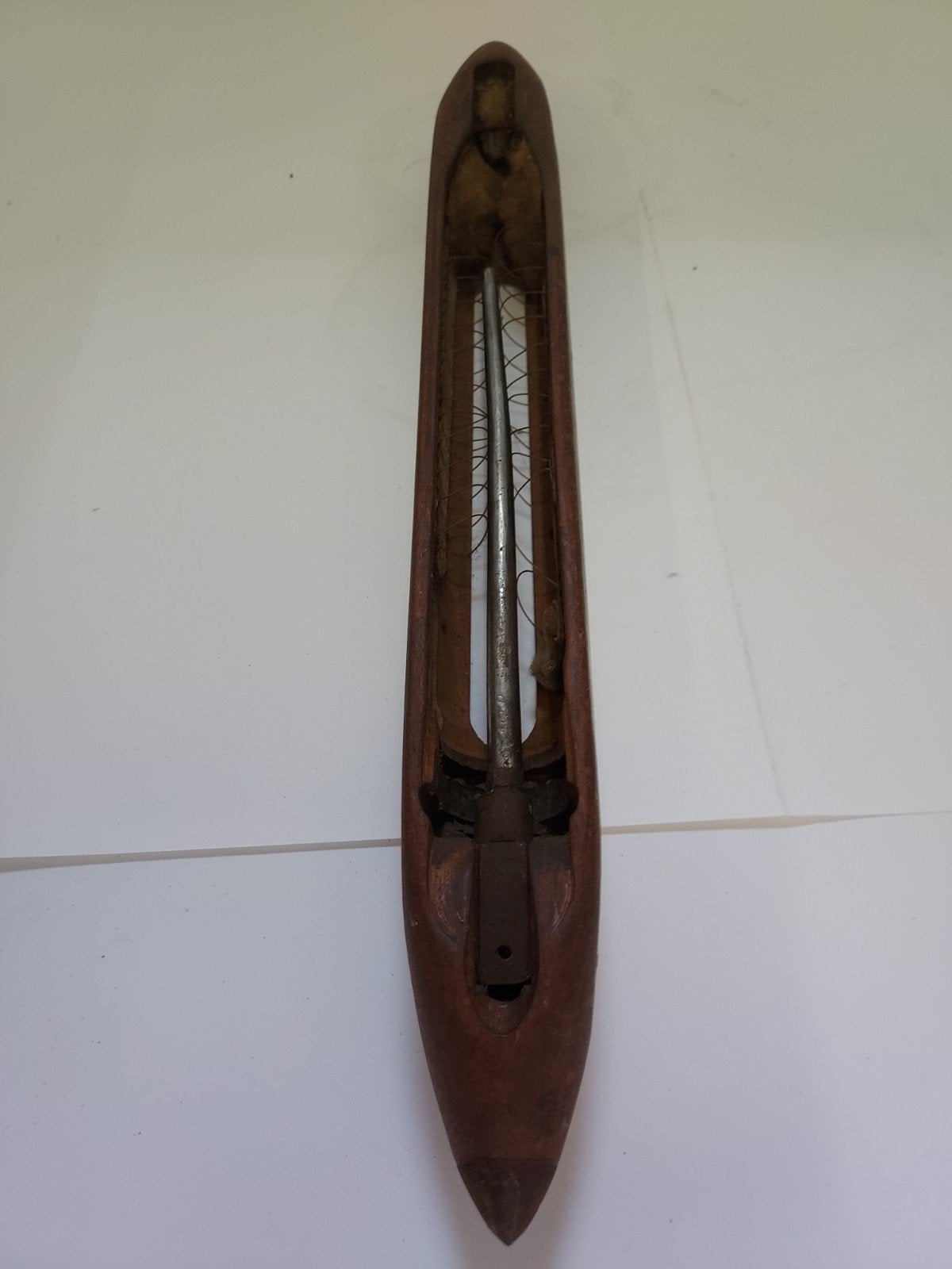 Antieke houten weefspoel, Ophalen of Verzenden