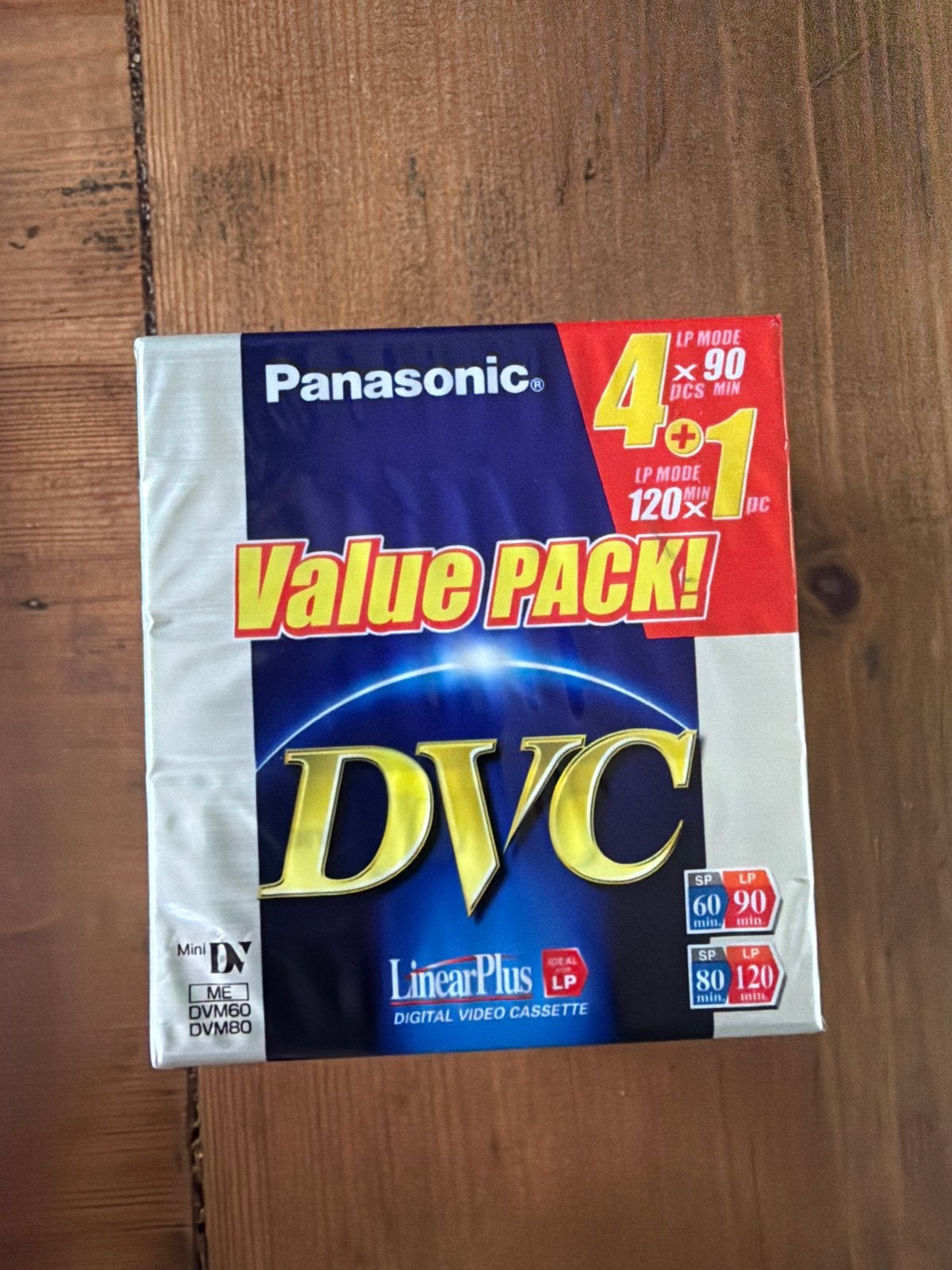 Panasonic DVC Mini DV Cassettes Value Pack (4+1), Ophalen of Verzenden, Nieuw, Overige typen