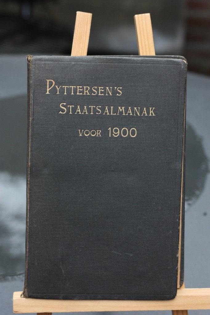 Pyttersen's Staatsalmanak voor het jaar 1900 1e publicatie, Ophalen of Verzenden