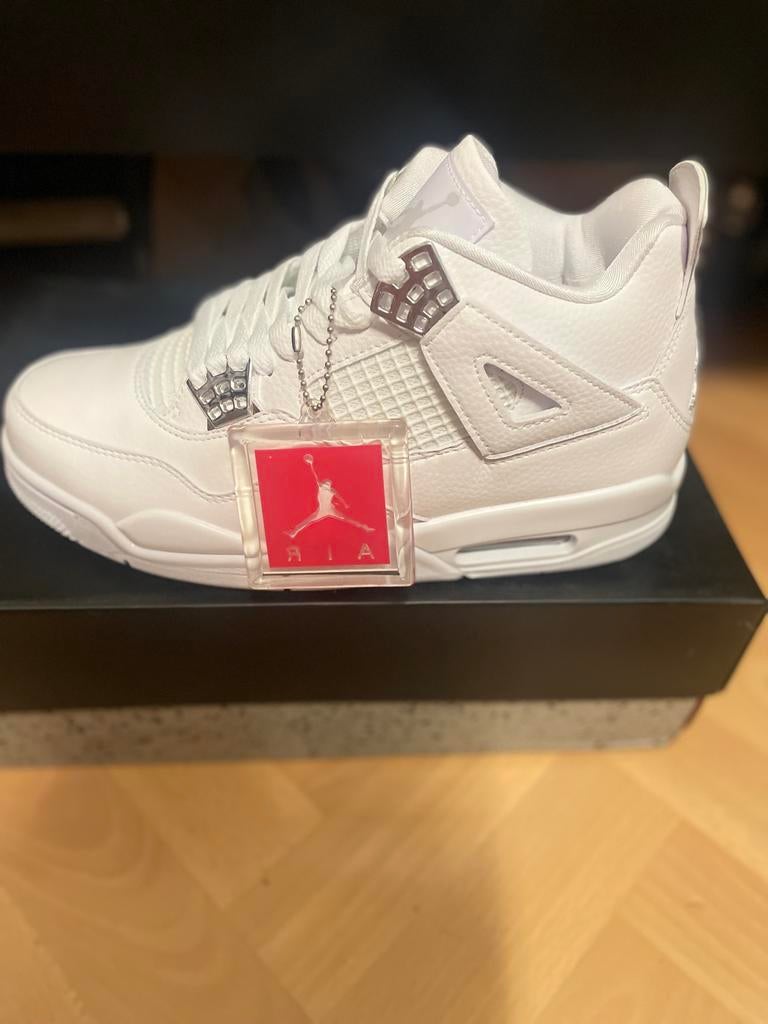 Air Jordan 4 Retro Pure Money, Kleding | Heren, Schoenen, Ophalen of Verzenden, Nieuw, Wit, Sneakers of Gympen