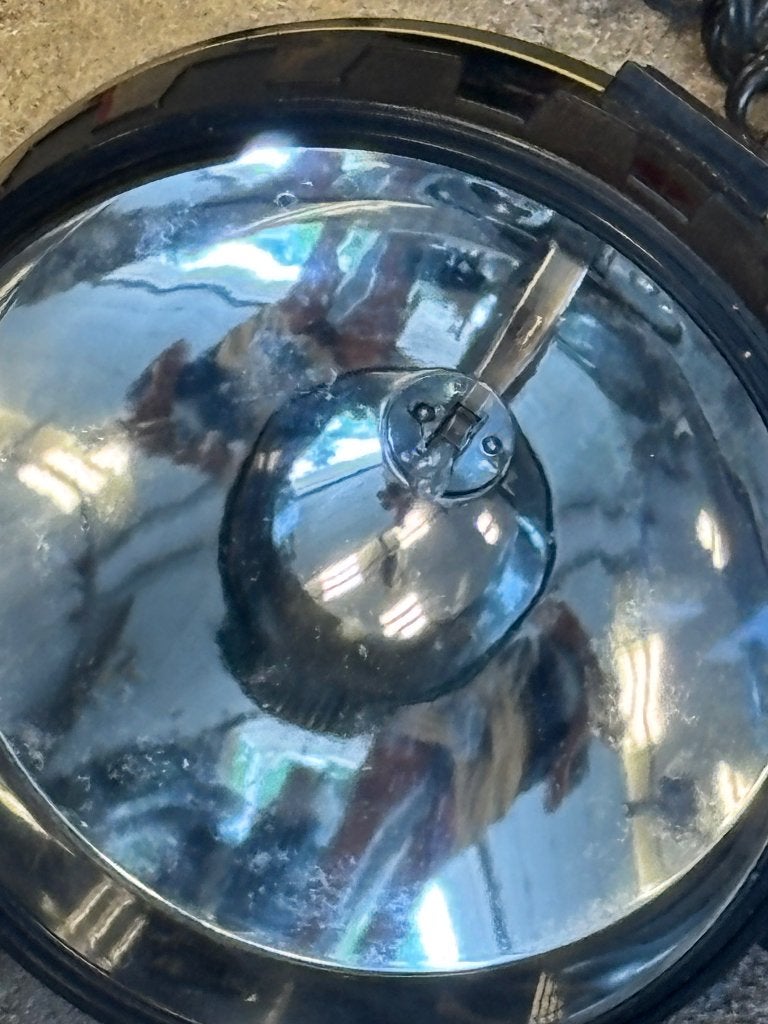 Zoeklicht , schijneerper 12v 55 watt 24v/70, Ophalen of Verzenden, Gebruikt