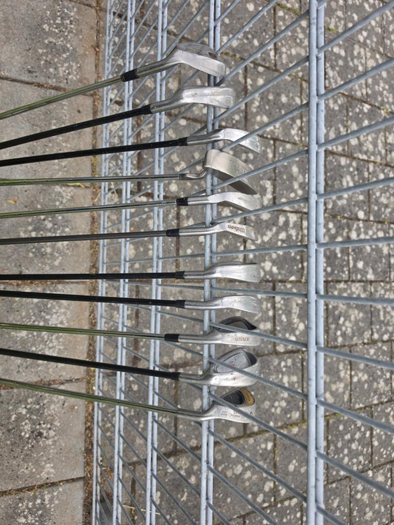 Complete golfset met diverse clubs en tas, Ophalen of Verzenden, Gebruikt, Set, Overige merken