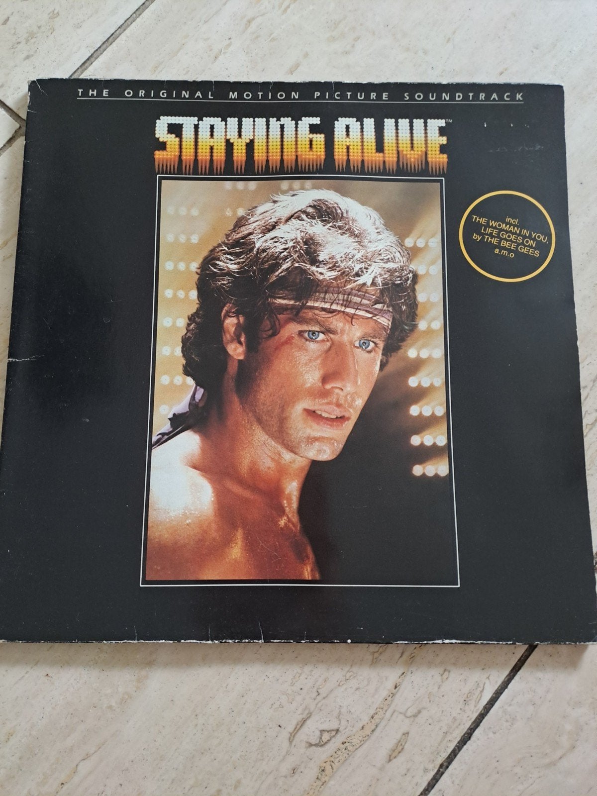 Staying Alive - The Original Motion Picture Soundtrack LP, LP, Gebruikt, Soundtrack, Ophalen of Verzenden
