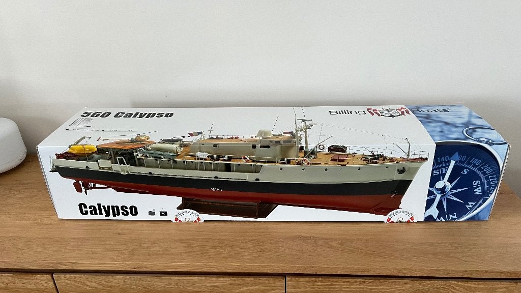 Billing boats “Calypso”, Hobby en Vrije tijd, Modelbouw | Boten en Schepen, Ophalen of Verzenden, Nieuw, 1:32 tot 1:50, Overige merken