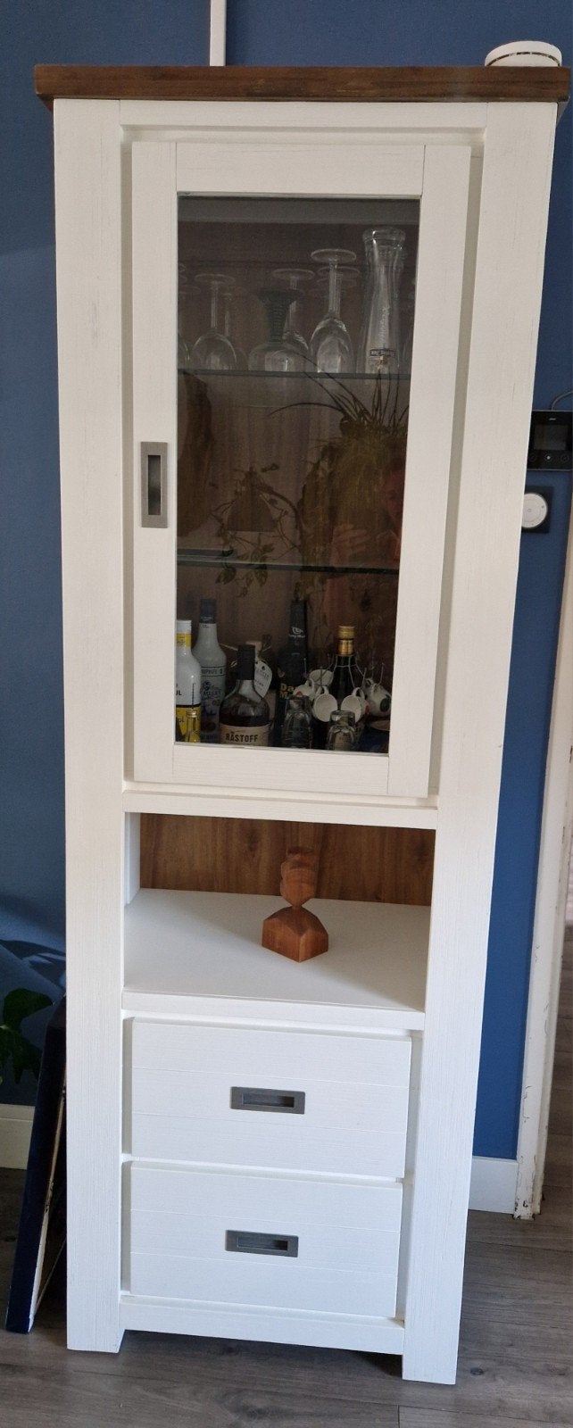 Vitrinekast, Huis en Inrichting, Kasten | Vitrinekasten, Ophalen, 25 tot 50 cm, 50 tot 100 cm, 150 tot 200 cm