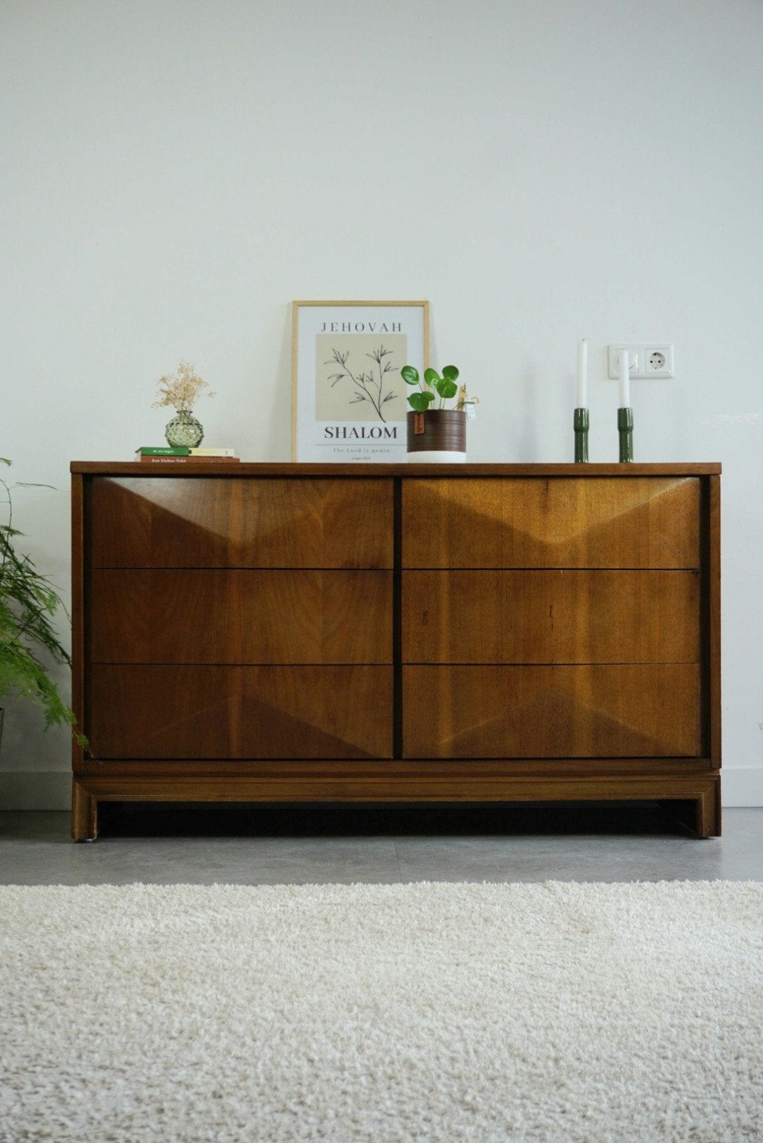 "Vintage – Mid-century – Dressoir – 70s – Johnson Carper", Gebruikt, 100 tot 150 cm, ., Mid-Century