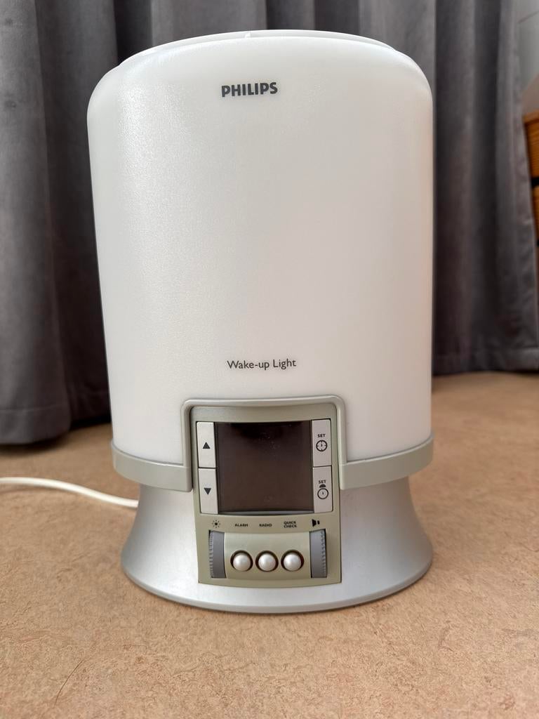 Philips Wake-up Light, Witgoed en Apparatuur, Wekkers, Ophalen of Verzenden, Gebruikt, Digitaal