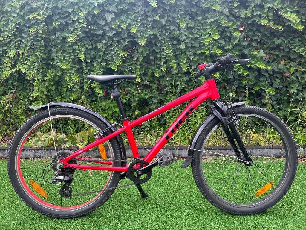 Trek Wahoo fiets, framemaat 32, Ophalen, 20 inch of meer, Velgrem, Zo goed als nieuw
