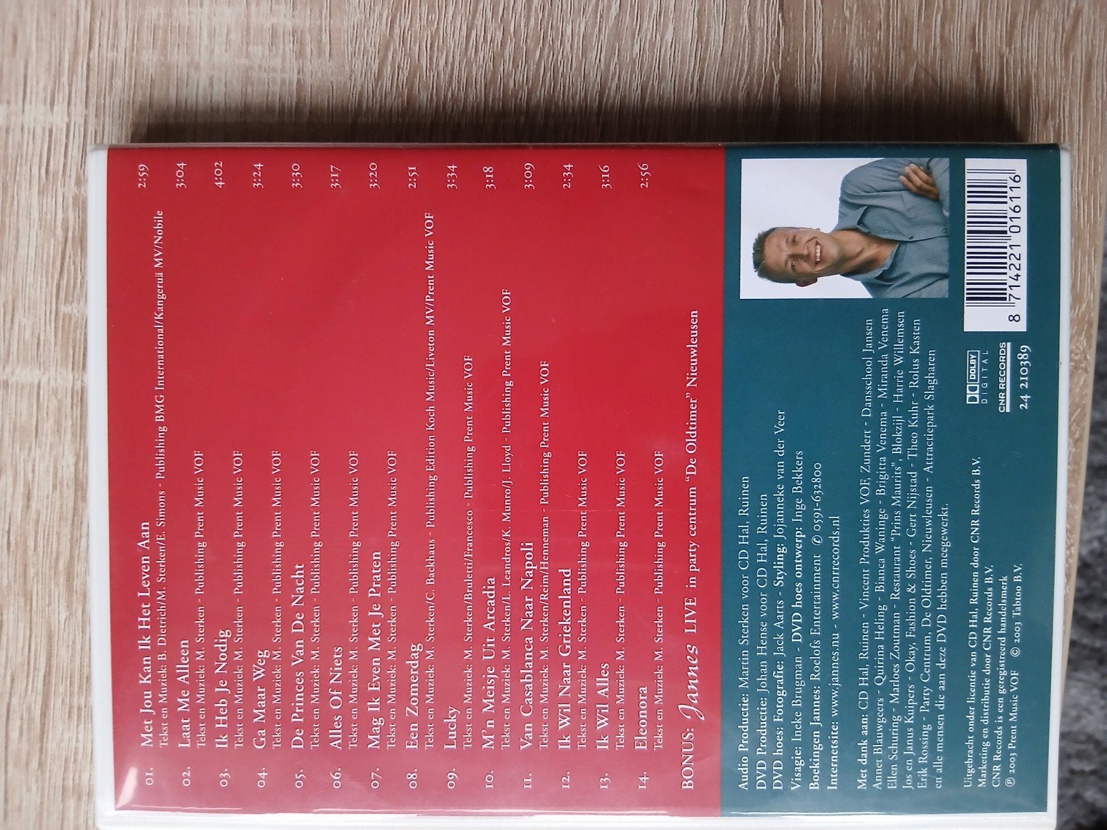 jannes dvd alles of niets, Alle leeftijden, Ophalen, Zo goed als nieuw