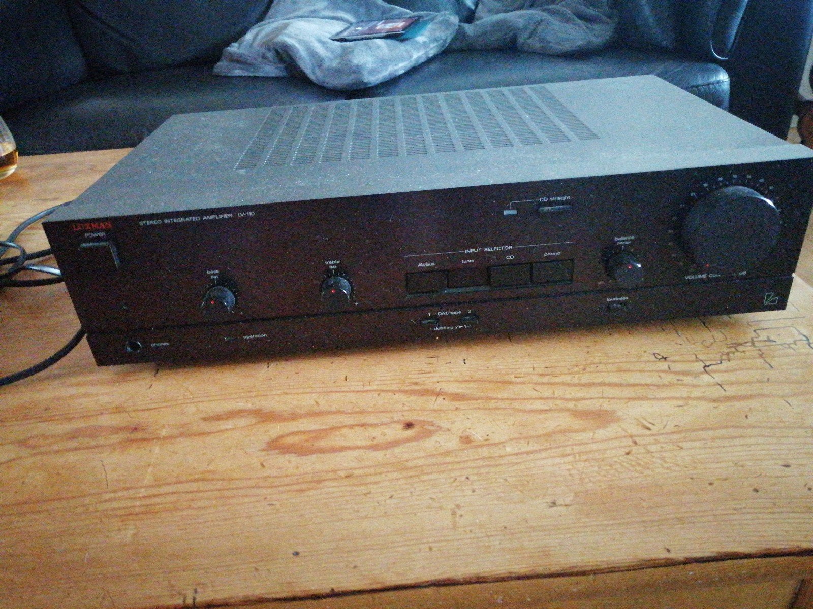 Luxman LV-110 Stereo Geïntegreerde Versterker, Overige merken, Gebruikt, Ophalen of Verzenden, 60 tot 120 watt