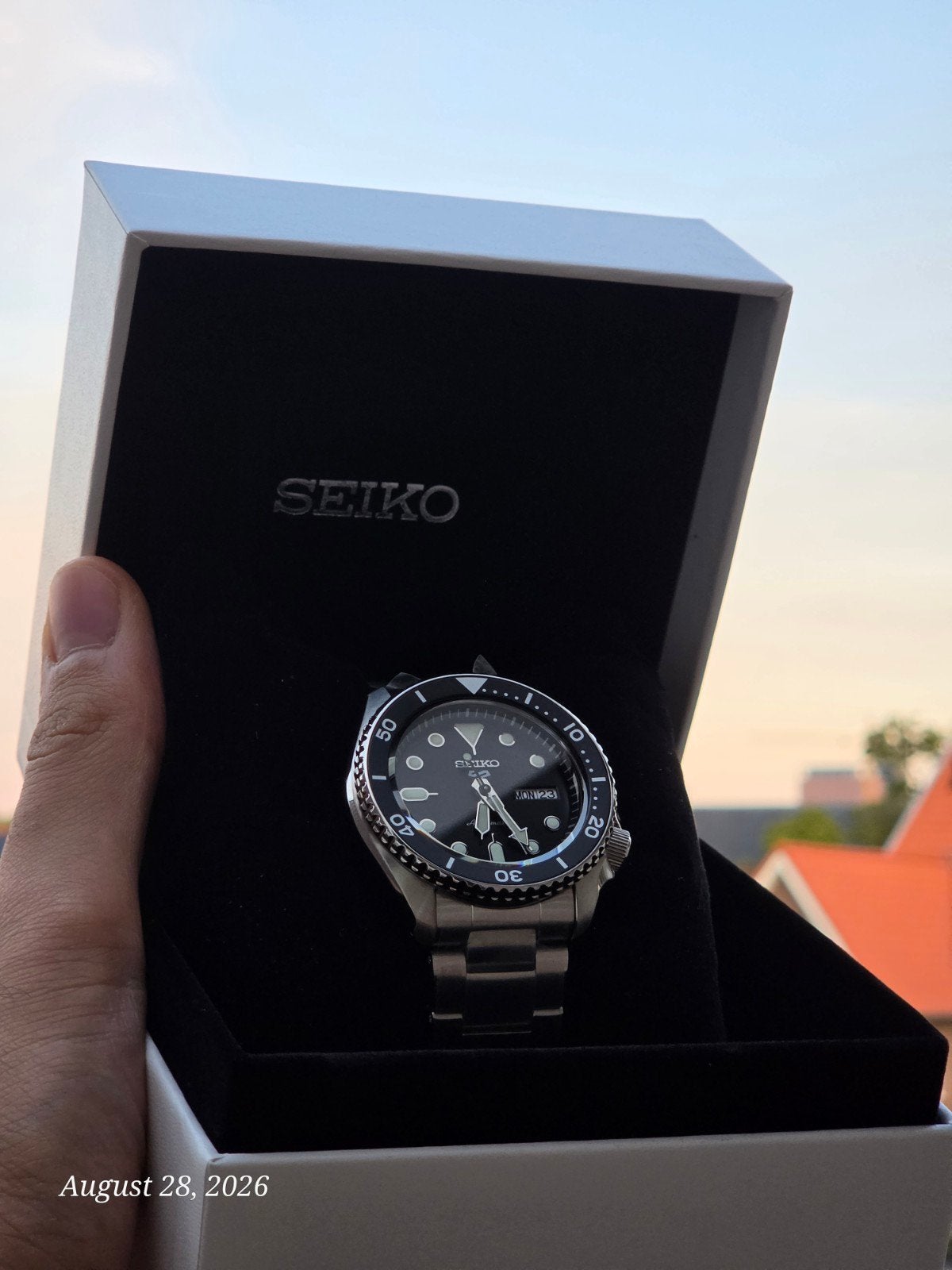 Seiko 5 Sports SRPD55K1 - Nieuw, Staal, Verzenden, Polshorloge, Nieuw