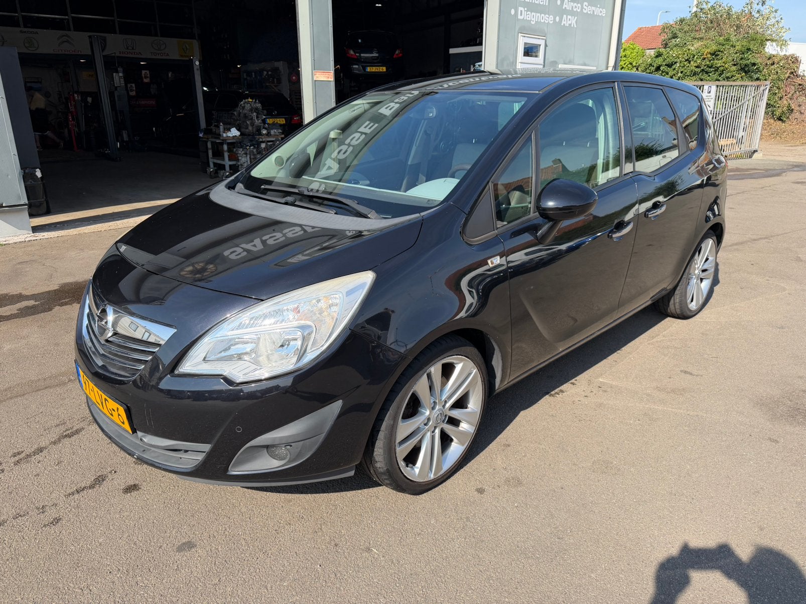 Opel Meriva 1.4 Turbo Ecotec 103KW 2010 Zwart, Voorwielaandrijving, 680 kg, 4 cilinders, Parkeersensor