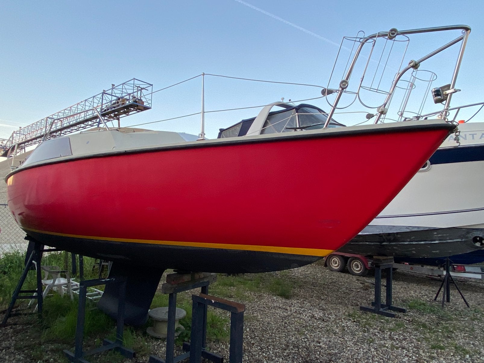 Klassieke en nette Arcoa Jouët (1972) – 6.80m, Watersport en Boten, Ophalen, Overige merken, Gebruikt, Kleine kruiser