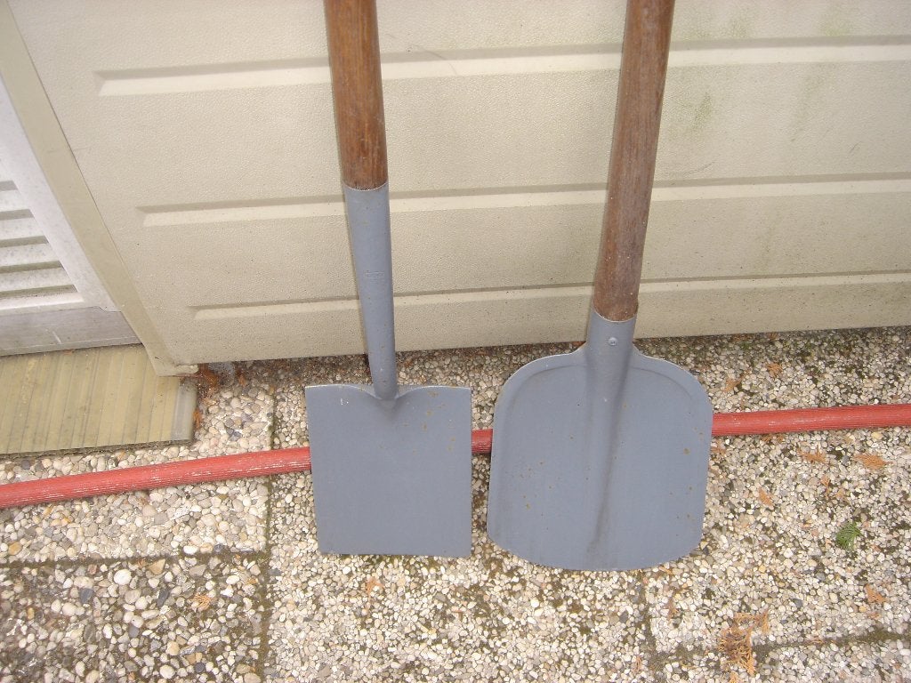 Spade of steekschop, Tuin en Terras, Hand-tuingereedschap, Ophalen of Verzenden, Gebruikt