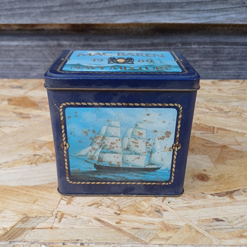 Blik Mac Baren Navy Mixture pijptabak, Verzamelen, Ophalen of Verzenden, Gebruikt, Overige, Overige merken