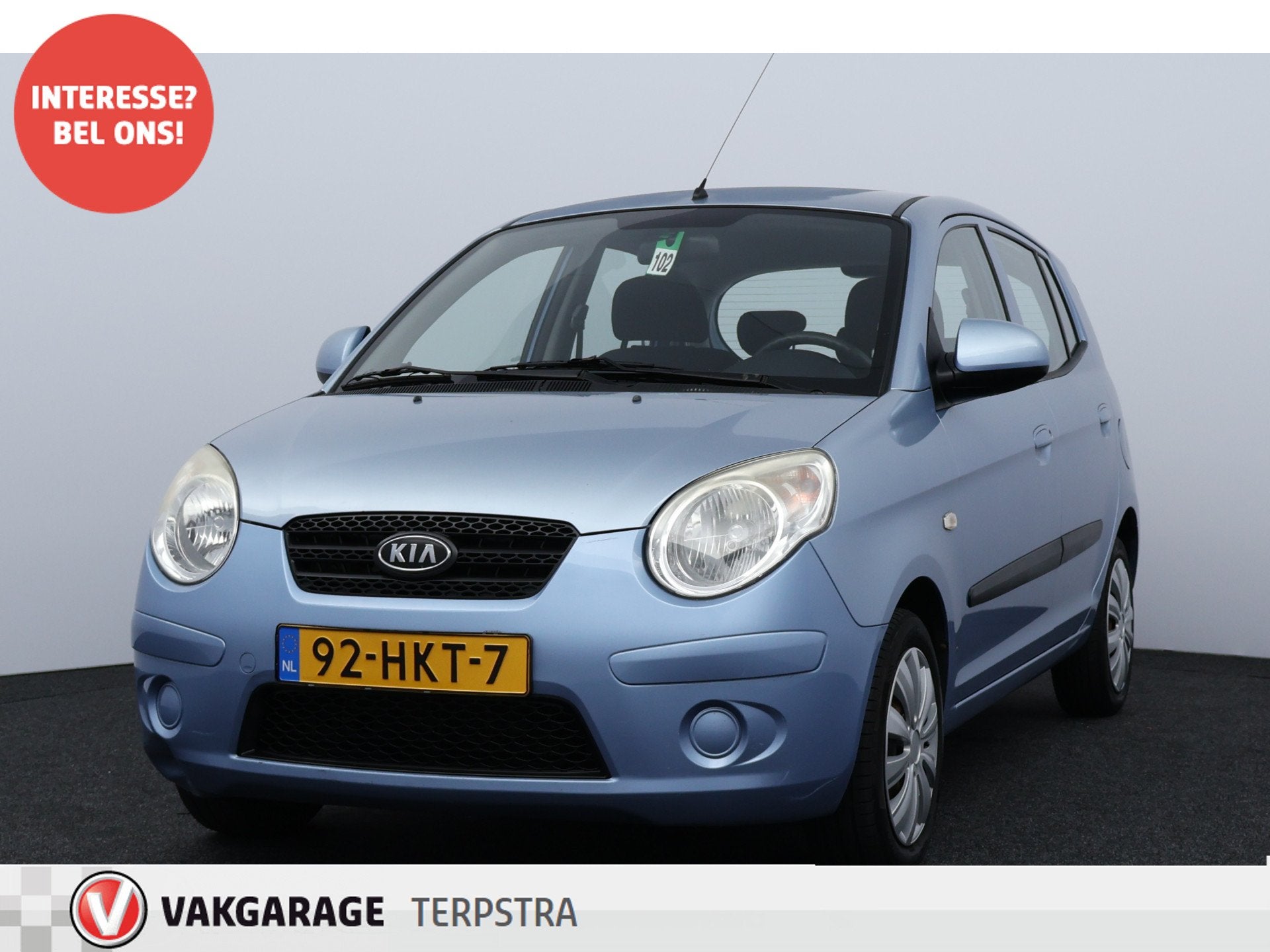 Kia Picanto 1.0 X-tra/ 139.000 KM!/ 5-Drs/ Airco/ C.V / Elek, Auto's, Voorwielaandrijving, Stof, Zwart, 4 cilinders