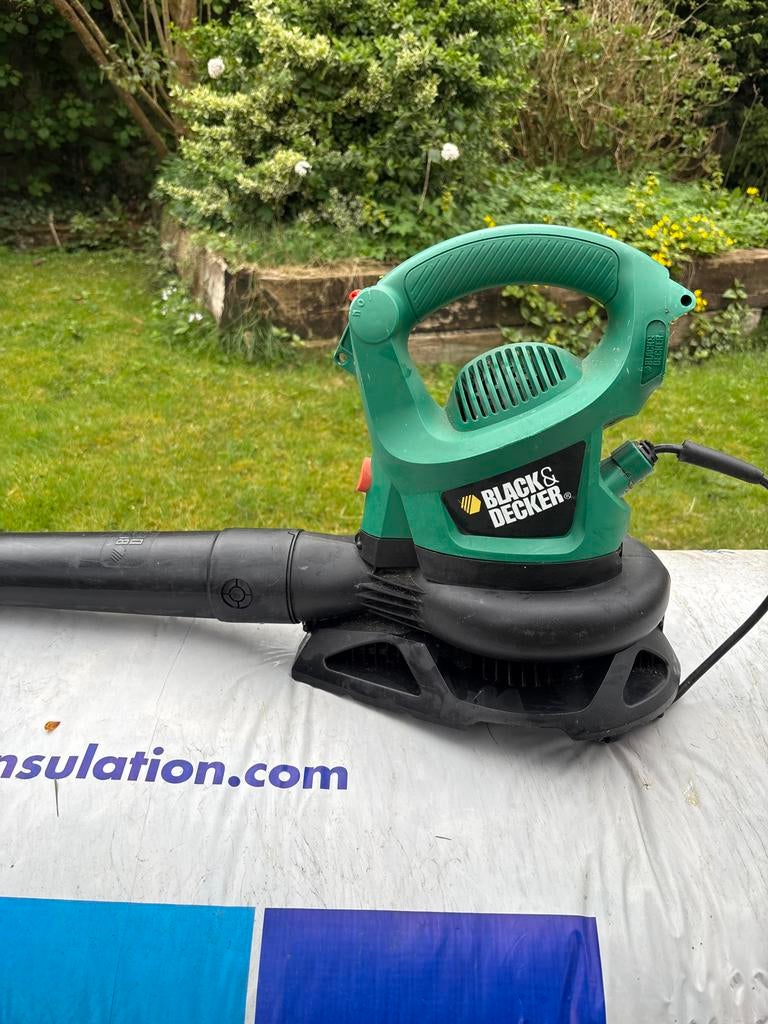 Black&Decker bladblazer - Goede staat, werkt op stroom, Ophalen of Verzenden, Zo goed als nieuw, Elektrisch, Handgedragen