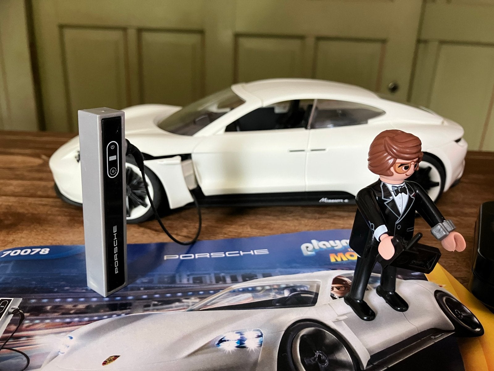 Playmobil The Movie 70078 Rex Dasher’s Porsche missie, Ophalen, Zo goed als nieuw, Afstandsbediening