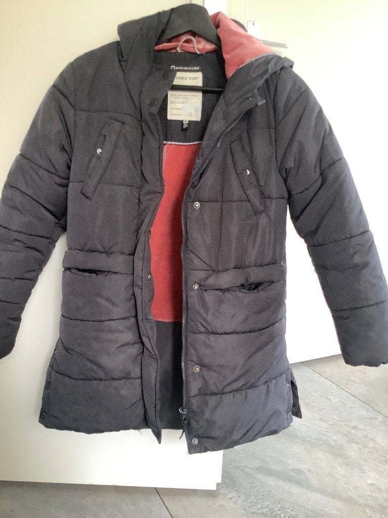 Jas 146 maat grijs tumble’n Dry, Tumble 'n Dry, Jongen of Meisje, Ophalen of Verzenden, Zo goed als nieuw
