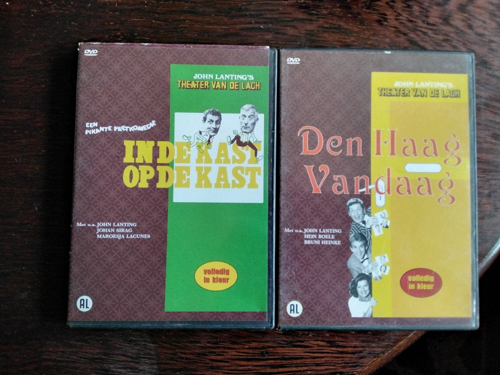 Theater van de lach 2 dvds, origineel, Cd's en Dvd's, Dvd's | Nederlandstalig, Zo goed als nieuw, Komedie, Alle leeftijden, Ophalen of Verzenden