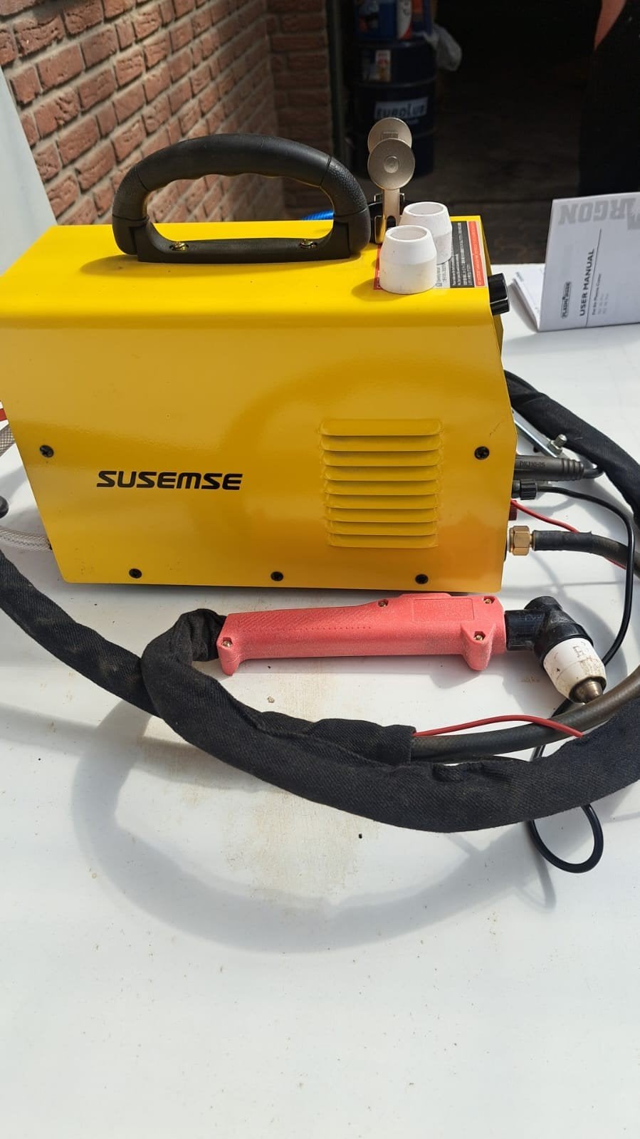 Plasmasnijder 65 Ampère 230v, Ophalen of Verzenden, Zo goed als nieuw, Minder dan 150 ampère, Elektroden