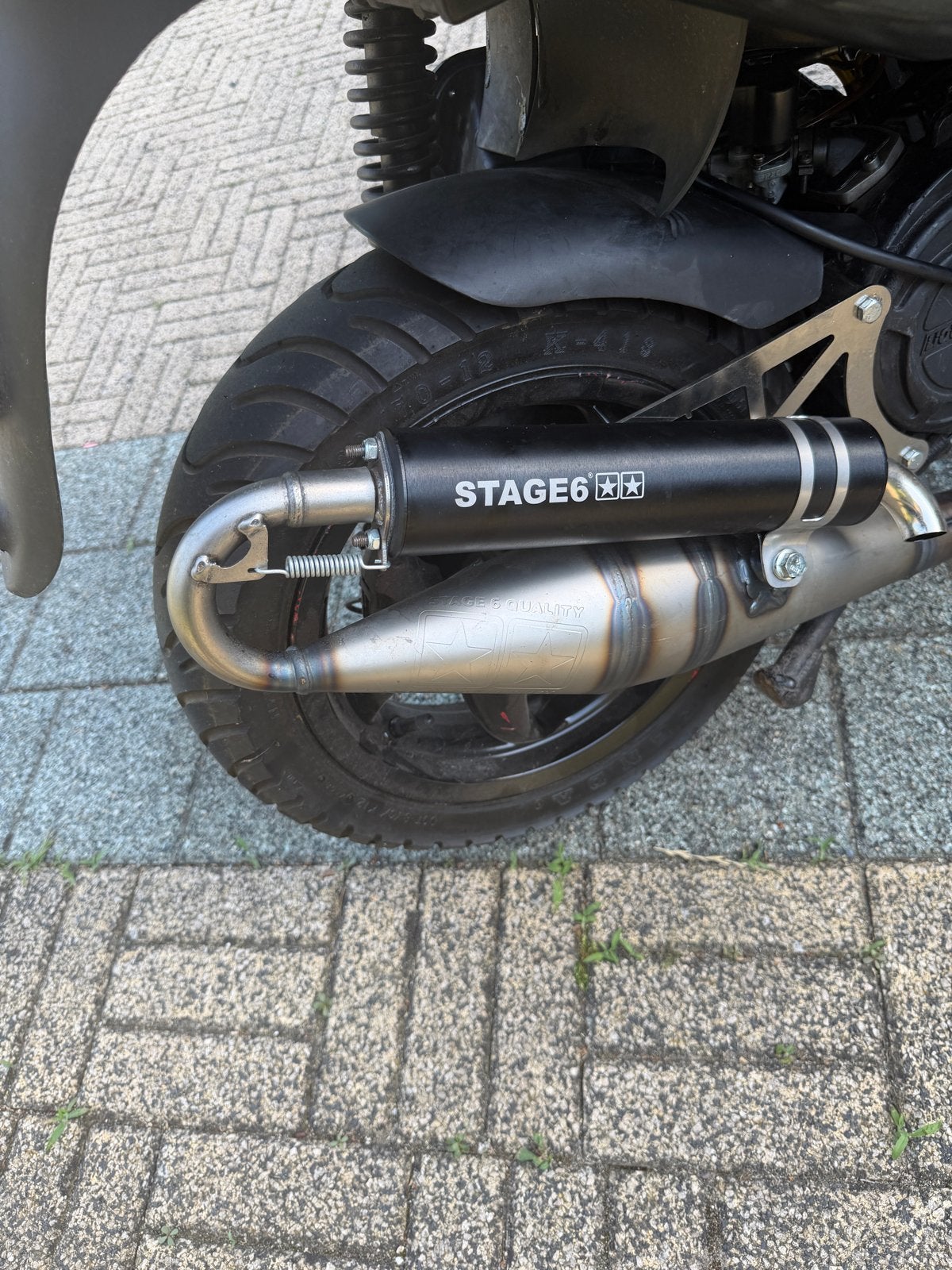 Stage 6 Pro Replica MK2 Terugloop Uitlaat Zo goed als nieuw, Ophalen, Zo goed als nieuw, Uitlaat, Overige merken