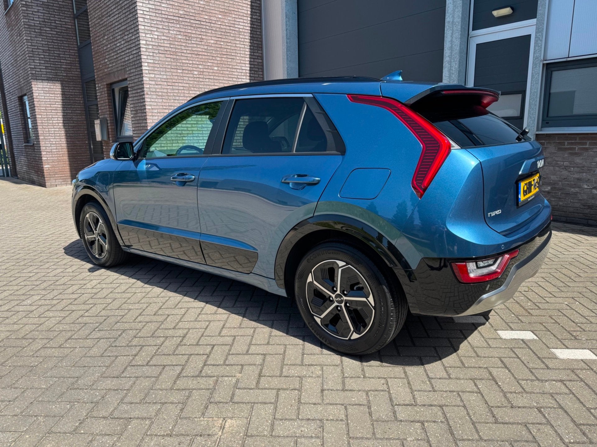 Kia NIRO 1.6 GDi PHEV DynamicPlusLine, LED, Keyless, Elek. S, Automatische klimaatregeling, Gebruikt, Euro 6, Blauw