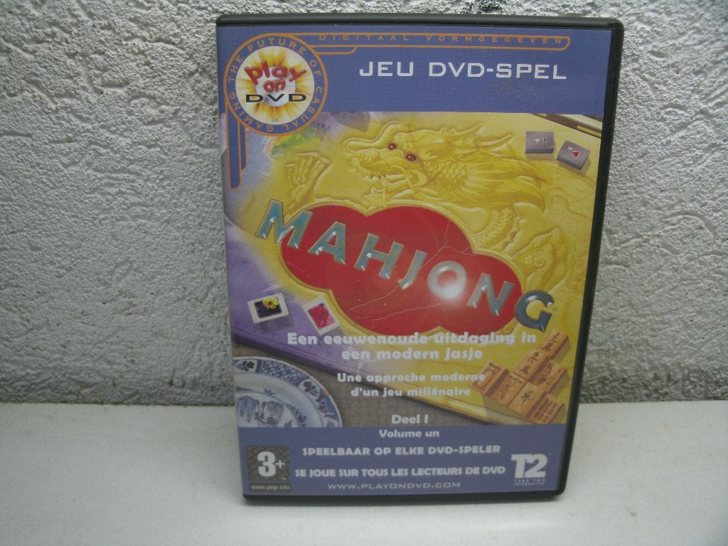 dvd 64k mahjong jeu dvd-spel, Alle leeftijden, Ophalen of Verzenden, Zo goed als nieuw