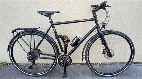 VSF hybride fiets T500, Fietsen en Brommers, 28 inch, Zo goed als nieuw, 61 tot 65 cm, Meer dan 20 versnellingen