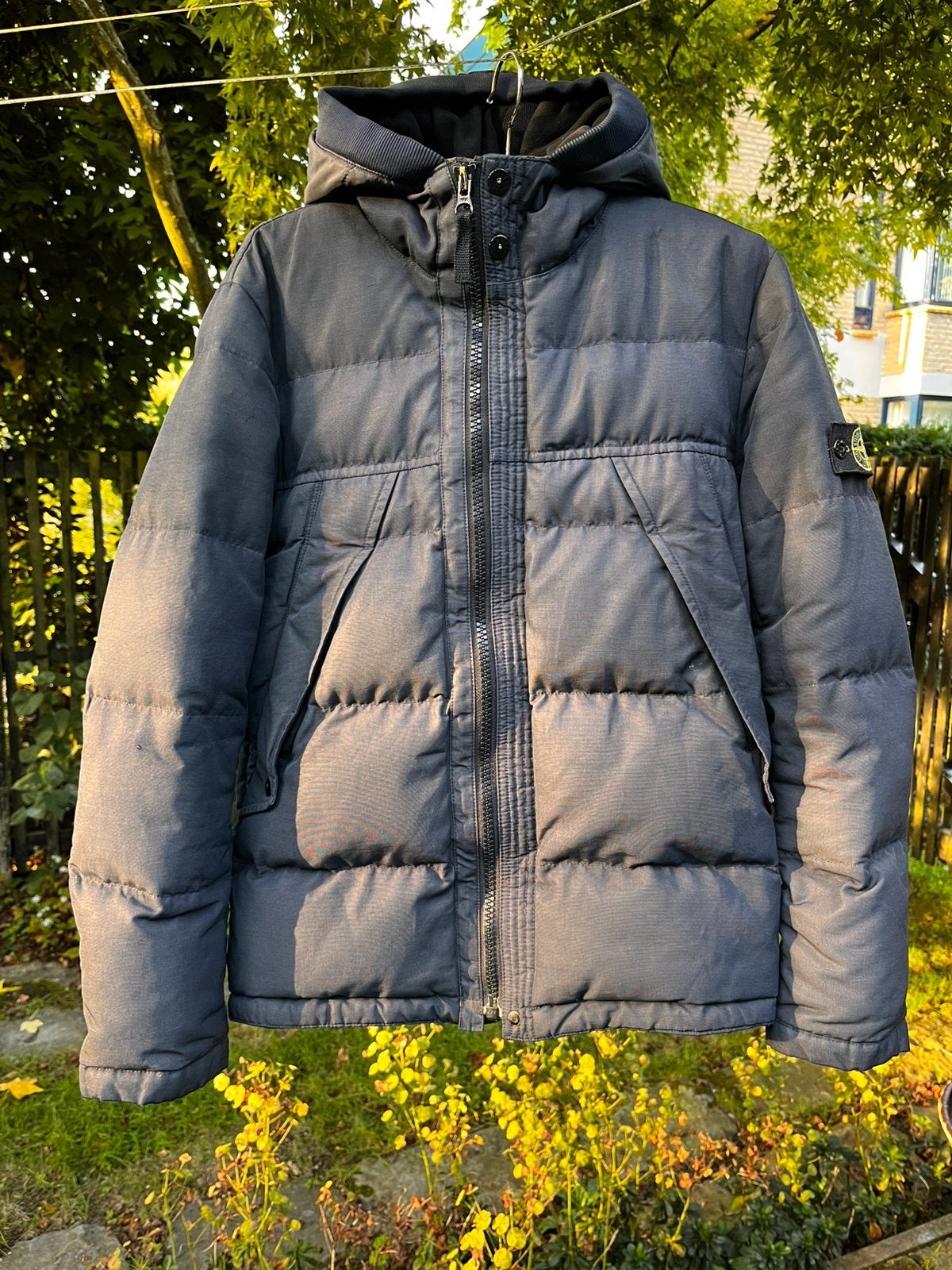 AUTHENTIC Stone Island down puffer jacket 164 age 12-14, Kinderen en Baby's, Ophalen of Verzenden, Gebruikt, Jongen, Jas