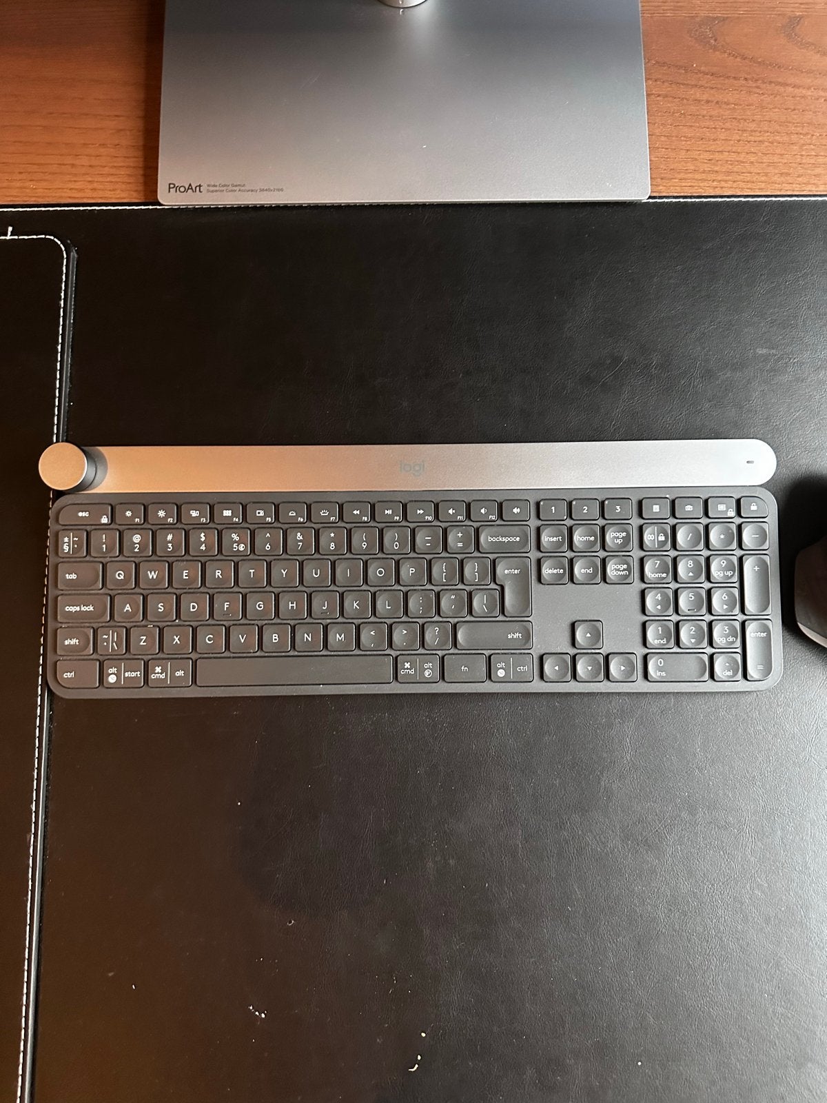 Logitech Craft Draadloos Toetsenbord | Z.G.A.N. | Met doos, Computers en Software, Toetsenborden, Draadloze ontvanger, Ophalen of Verzenden