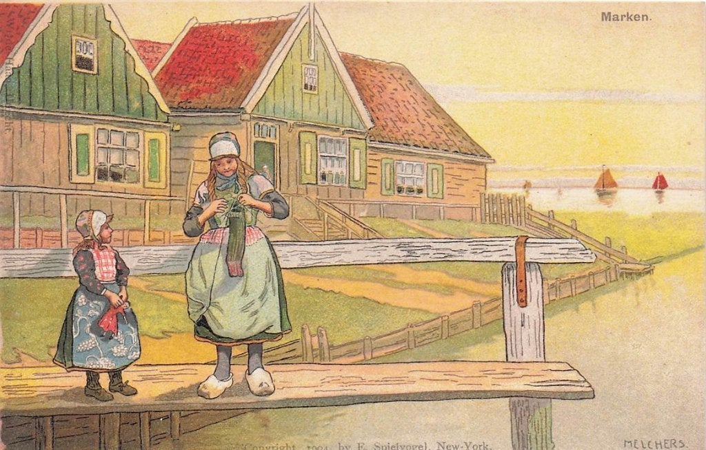702-245-017 Marken., Verzenden, Voor 1920, Noord-Holland
