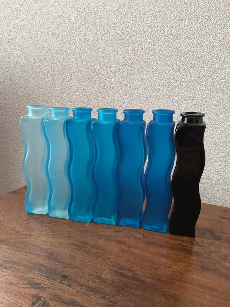Siggi Heimis design kronkelvazen Ikea vintage 7 stuks, Antiek en Kunst, Kunst | Designobjecten, Ophalen of Verzenden