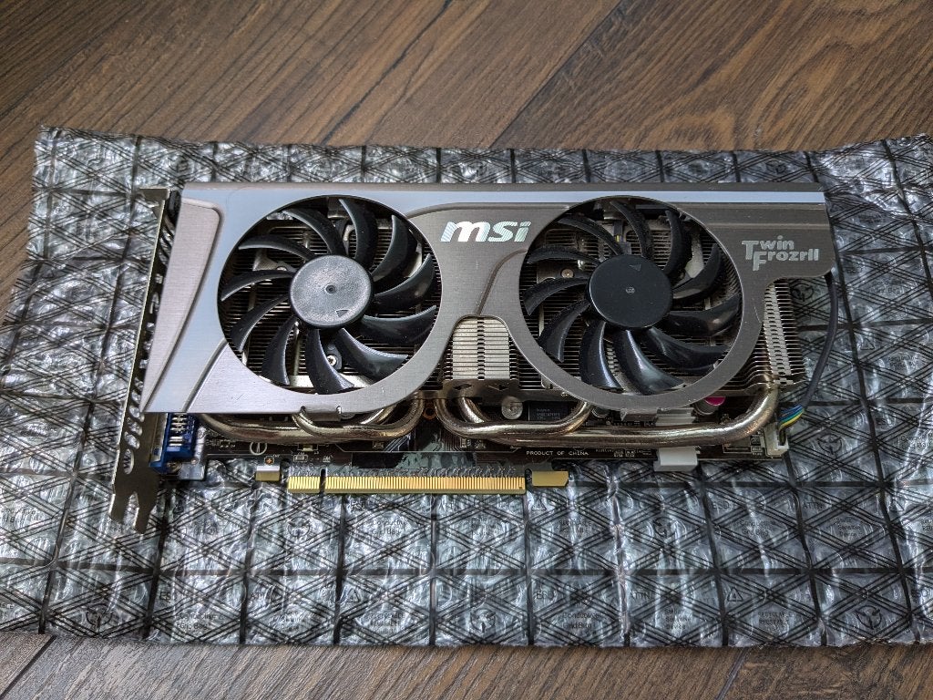 MSI GeForce GTX 560 Ti Twin Frozr II/OC (1GB GDDR5)  Werkend, Computers en Software, Gebruikt, PCI-Express 2, Ophalen of Verzenden
