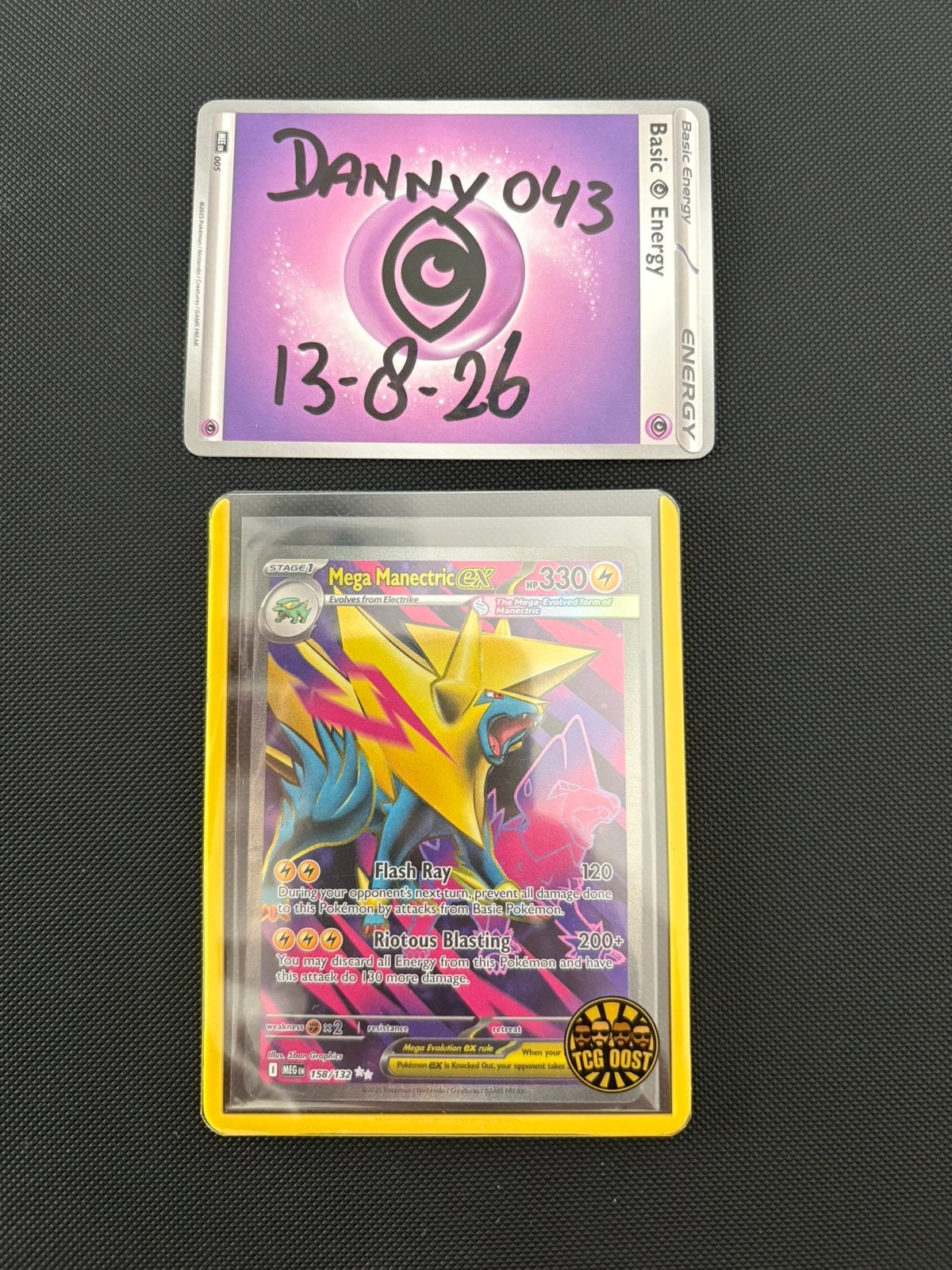 Mega Manectric EX 158/132, Ophalen of Verzenden, Nieuw, Losse kaart
