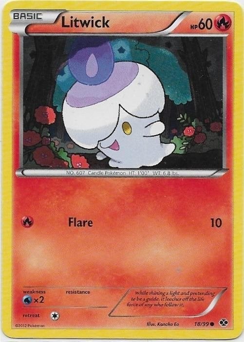Next Destinies,  Litwick [common] 18/99, Verzenden, Nieuw, Losse kaart
