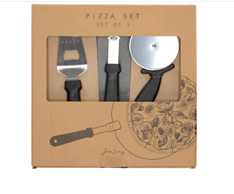 JENS Living Pizza Set NIEUW in doos CHCS 3 delig, Overige materialen, Overige typen, Nieuw, Ophalen of Verzenden