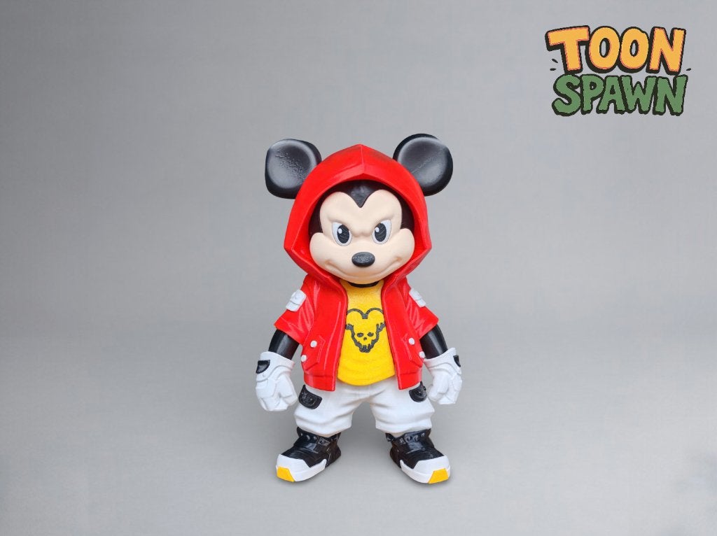 Urban Mickey – 27 cm – Street Style Figuur, Verzamelen, Ophalen of Verzenden, Nieuw, Overige typen