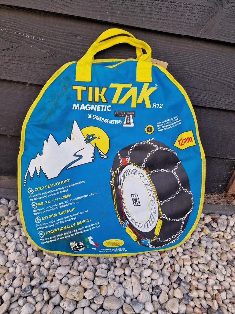 Sneeuwkettingen Tik Tak voor 12 inch banden., Auto diversen, Sneeuwkettingen, Ophalen
