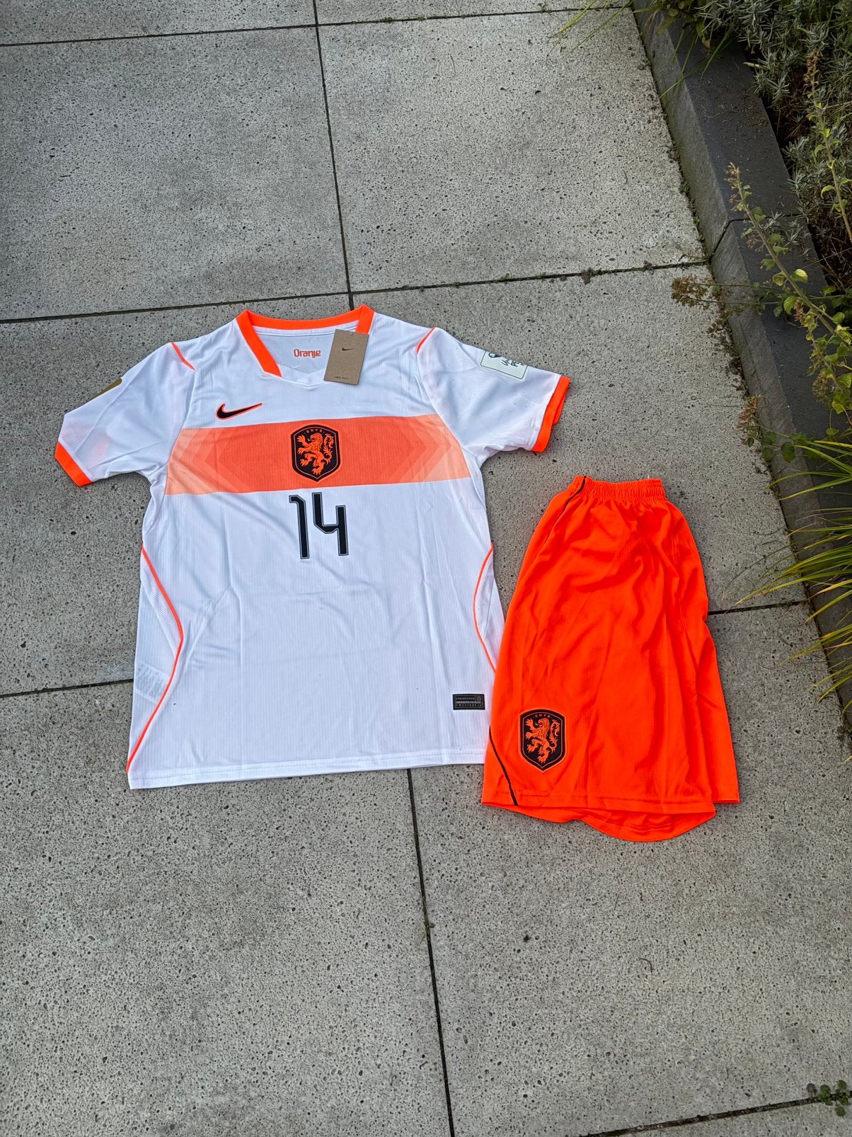 Nederlands elftal tenue WK editie DOE NIET AAN OPHALEN, Verzenden, Zo goed als nieuw, Shirt
