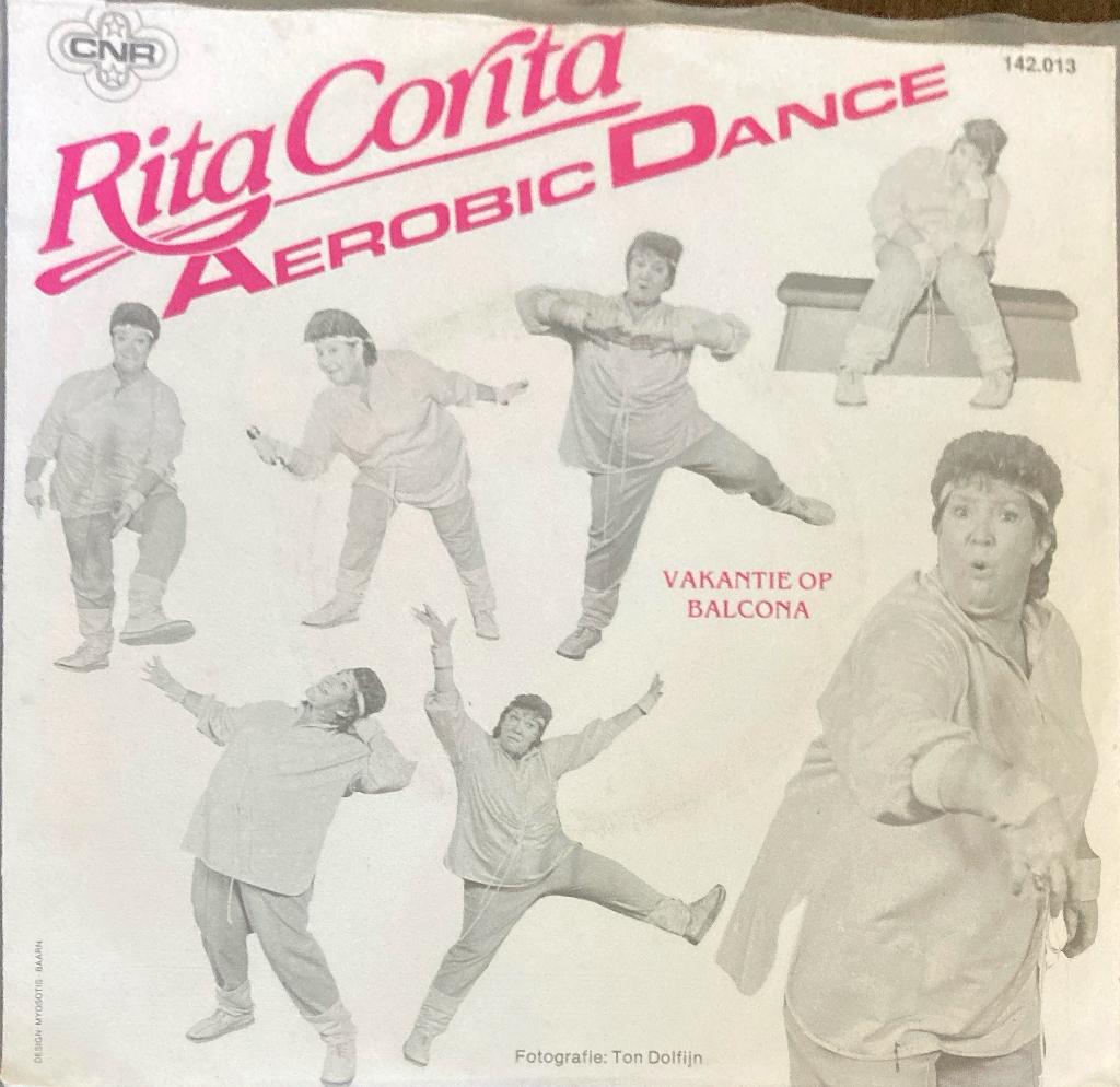 Rita Corita - Aerobic Dance / Vakantie op Balcona (Single), Cd's en Dvd's, Vinyl Singles, Ophalen of Verzenden, Gebruikt, Nederlandstalig