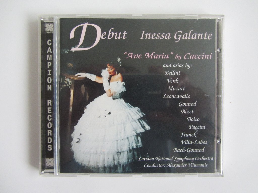 Inessa Galante - Debut, Ophalen of Verzenden, Classicisme, Zo goed als nieuw, Kamermuziek