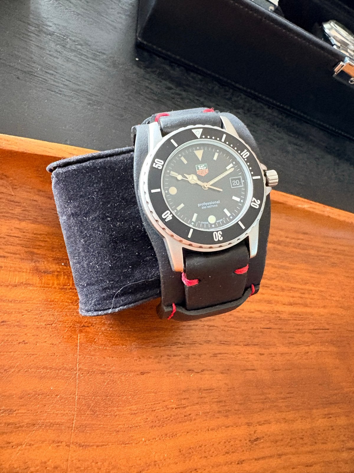 TAG Heuer Professional 200M duikhorloge, Staal, Polshorloge, Ophalen of Verzenden, TAG Heuer