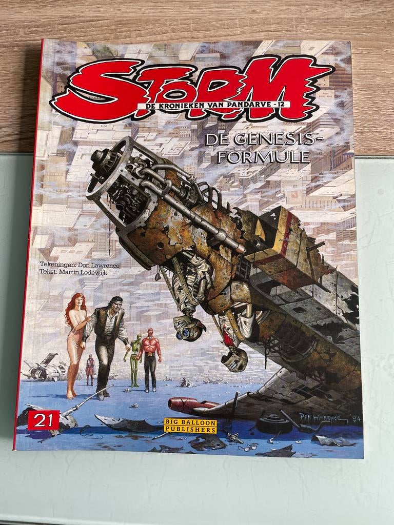 Storm: De Kronieken van Pandarve - De Genesis-Formule, Eén stripboek, Ophalen, Gelezen