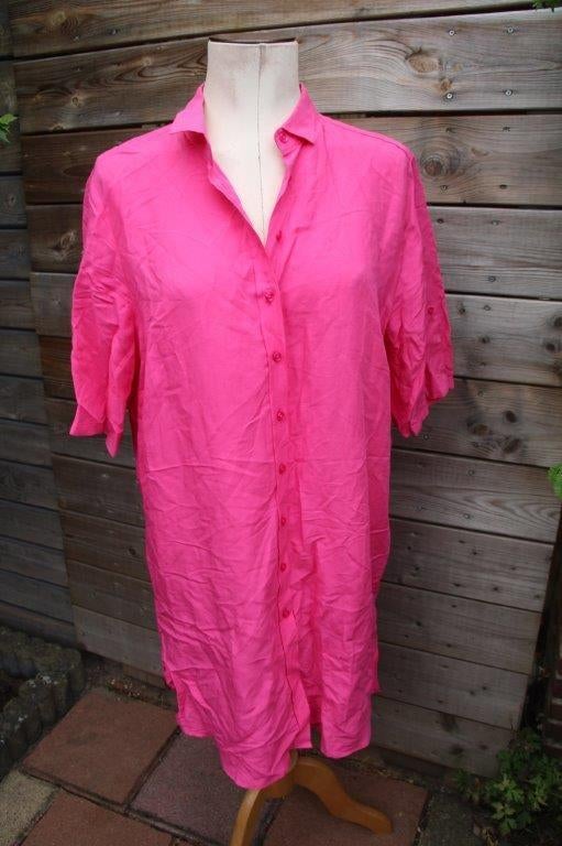 Blouse roze Eterna mt 44 Vaste prijs, Verzenden, Maat 42/44 (L), Zo goed als nieuw, Roze